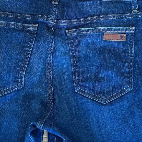 Joe's Jeans Randall Dark Wash Cropped High Rise Jeans Size 32 Style FH6R5906 - Picture 7 of 10